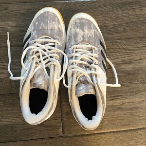 Adidas White and Gray Sneakers